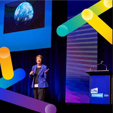 CPA Congress speaker presenting