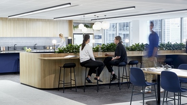 Kitchen-colleagues-talking
