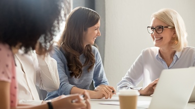 Happy-female-team-meeting