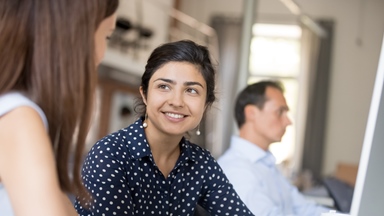 Smiling-happy-female-coworker