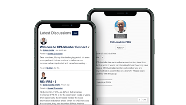 CPA member connect mobile