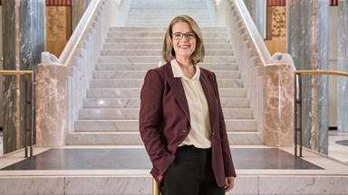 Caralee McLiesh standing