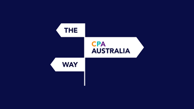 Signpost saying The CPA Australia Way