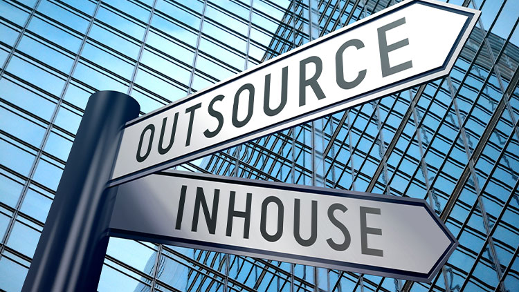 Street sign outsource and inhouse
