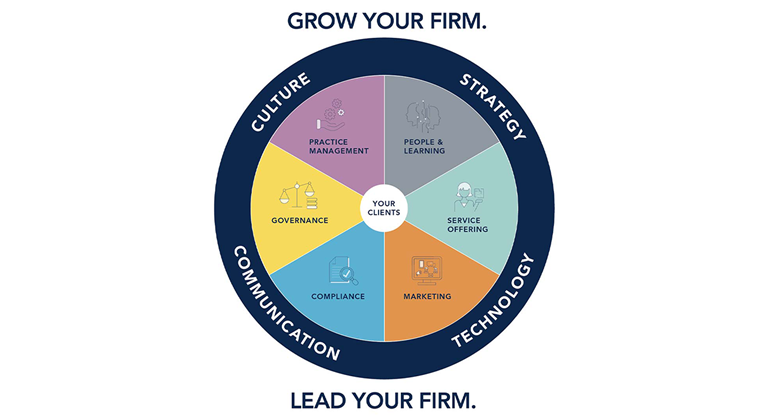 My Firm. My Future. Framework chart