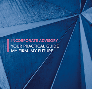 My Firm My Future Guides - Incorporating Advisory guide cover