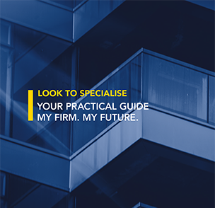 My Firm My Future Guides - Look to Specialise guide cover