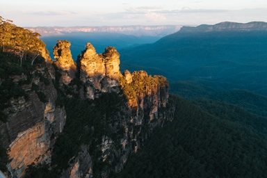 Three Sisters rock formation