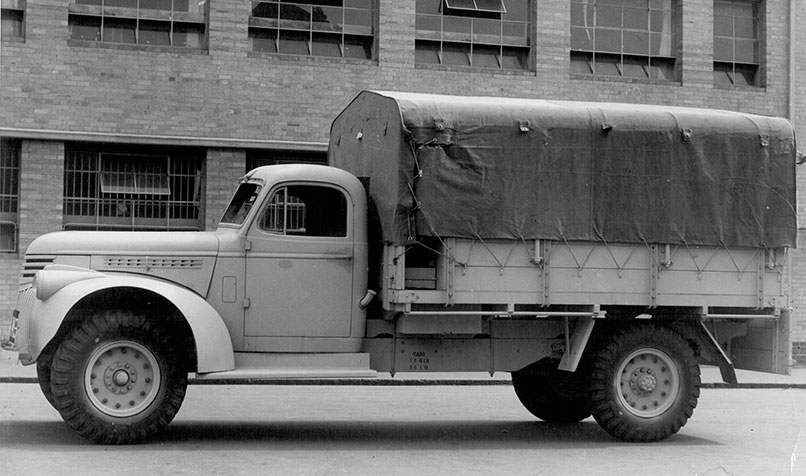 WWII truck mobile unit brain surgery