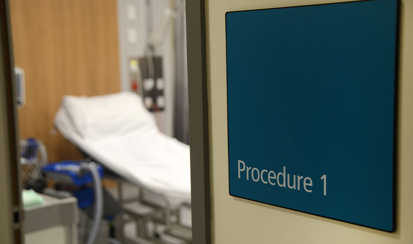Hospital procedure room
