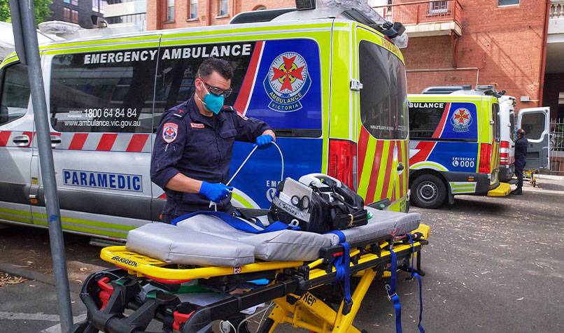 Paramedic ambulance