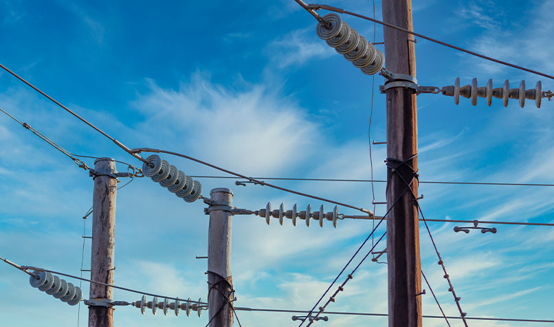 Power poles