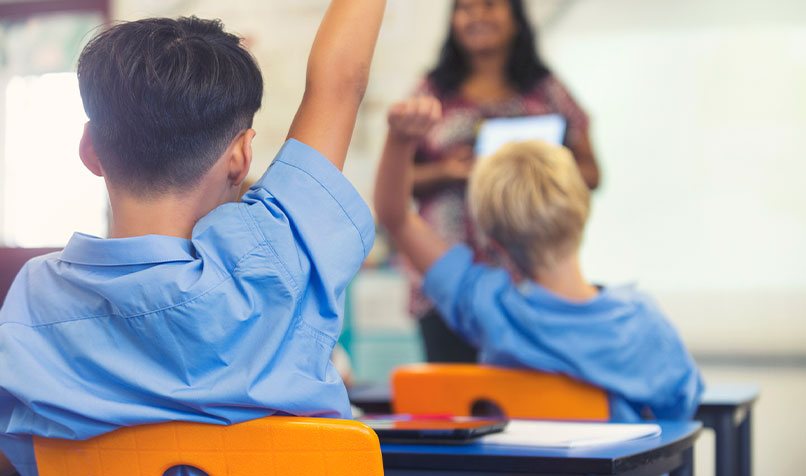 School room students