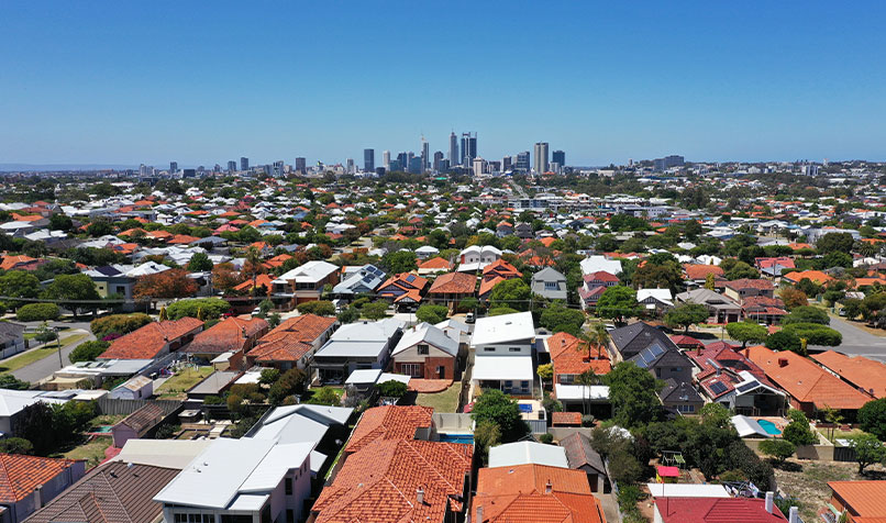 Suburb Perth houses