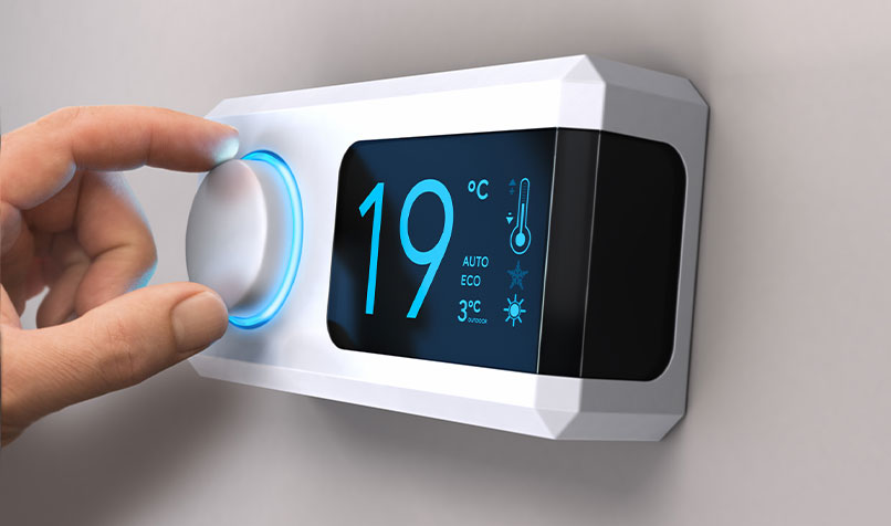 Energy saving heating and cooling