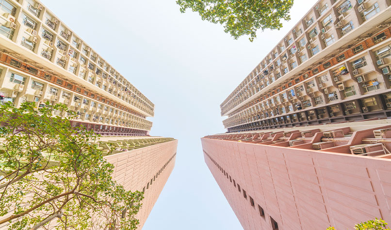 Hong Kong residential building