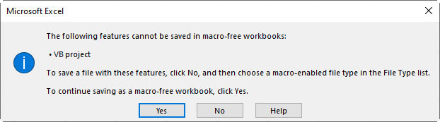 Excel screen shot