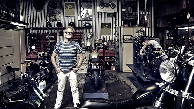 Dare Jennings in the Deus workshop