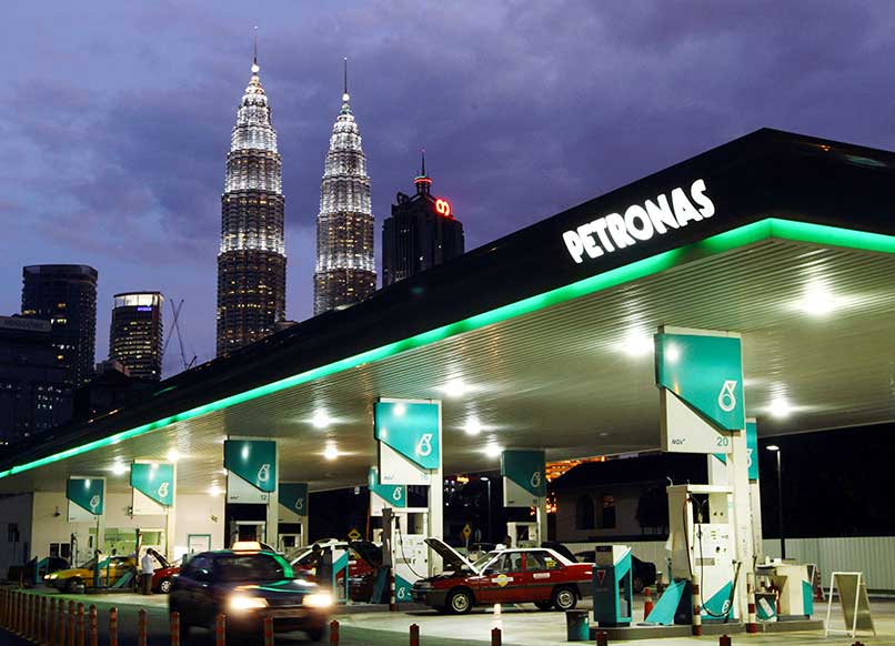 Petronas petrol station