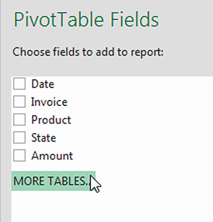 Excel screenshot