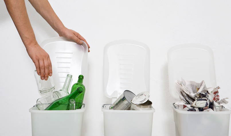 Recycling bins