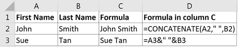Excel tips: how to use CONCAT and TEXT JOIN | INTHEBLACK