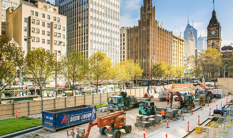 melbourne city square