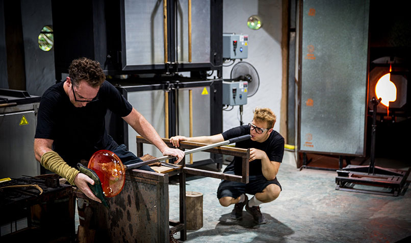 Glass making