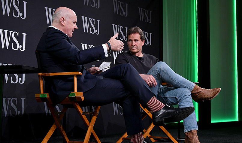 Schulman takes part in The Wall Street Journal's The Future of Everything Festival in May 2018.