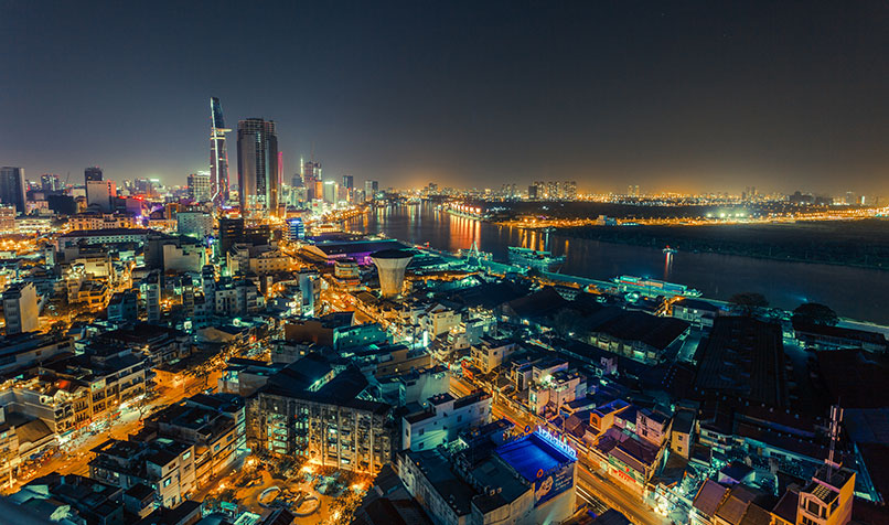 vietnam city scape