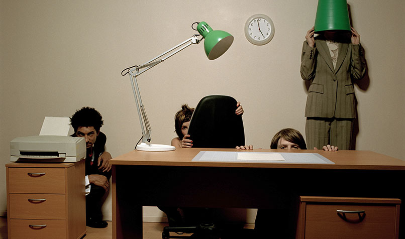Figure 1: Employees hiding at workplace (Babbar, 2019)