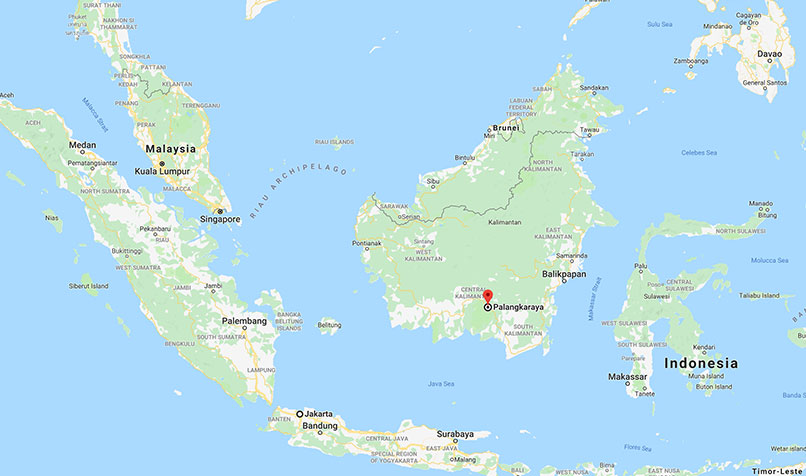 indonesia map