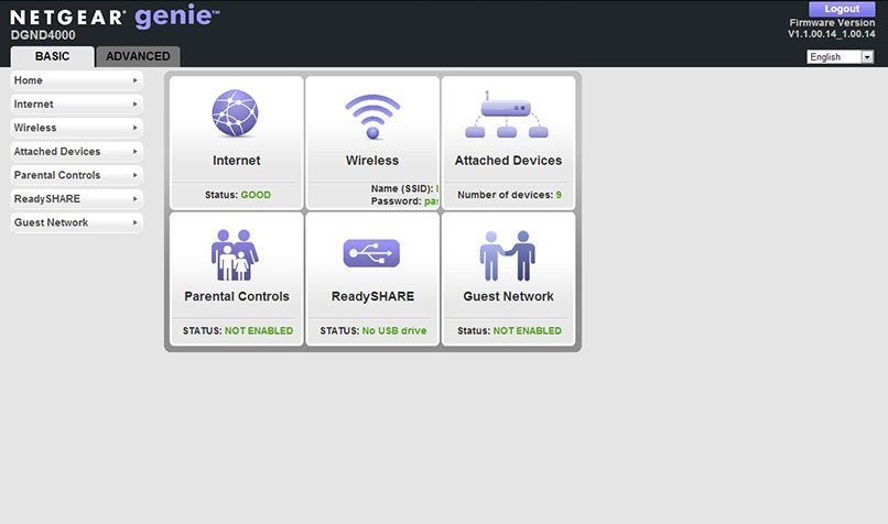 Netgear settings