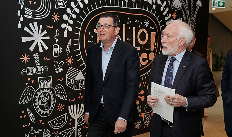 Dan Andrews Patrick McGorry