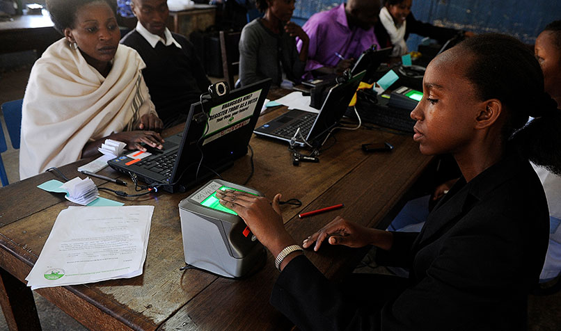 Kenyans register as votes