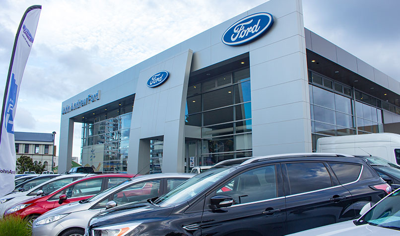 Ford car yard