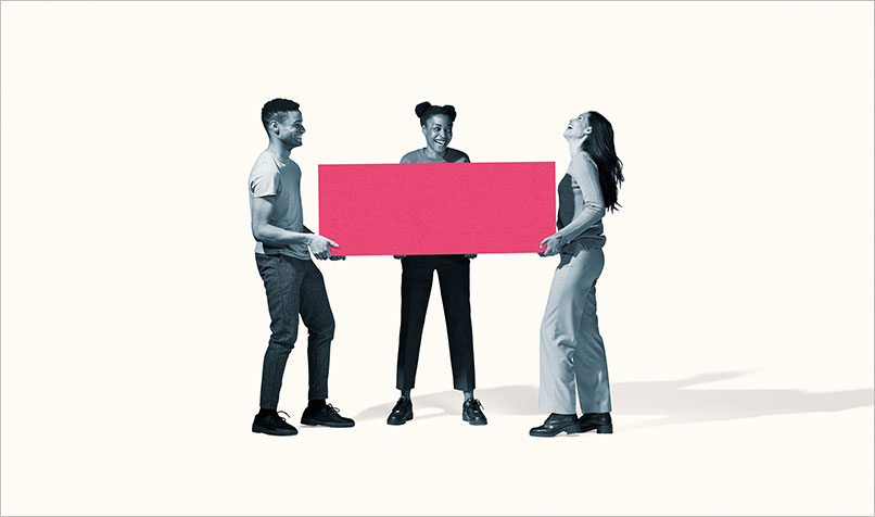 pink box