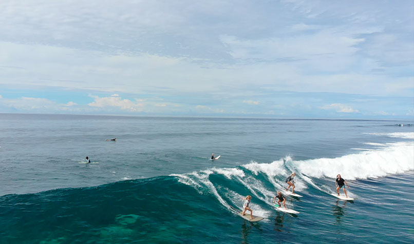 surfing