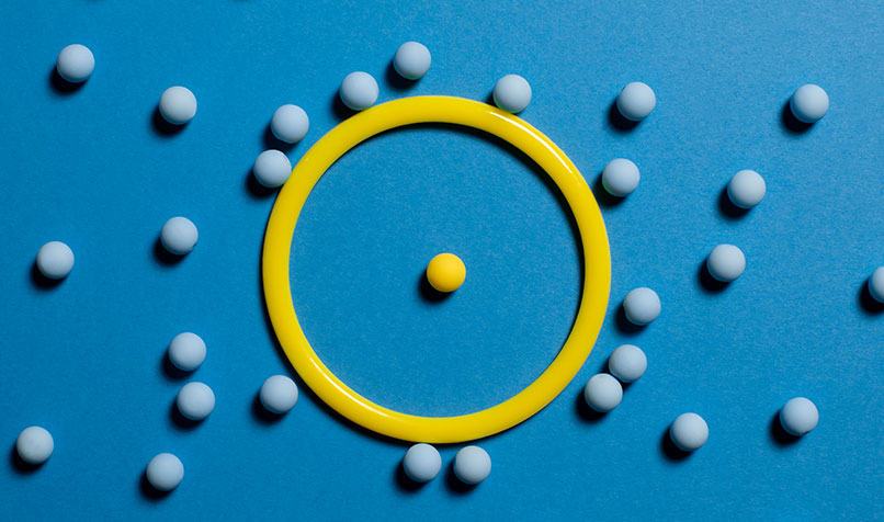Yellow circle