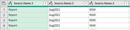 Excel screenshot