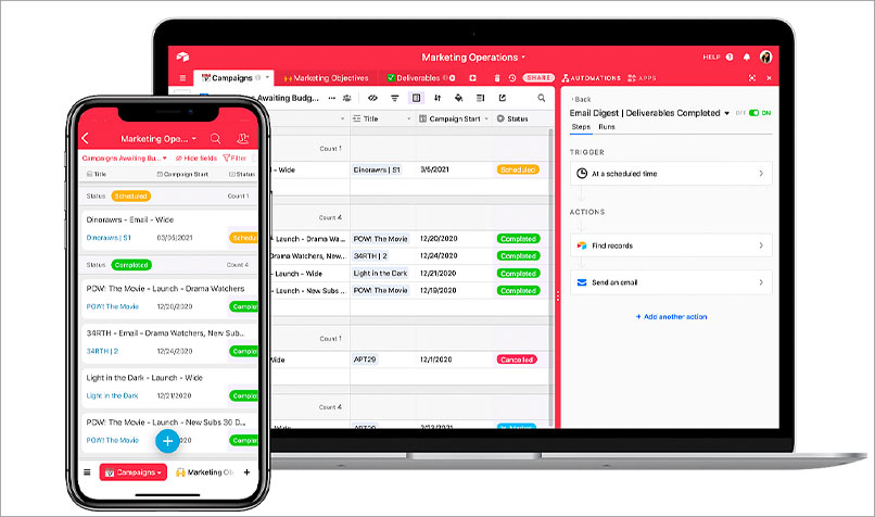 Airtable automations