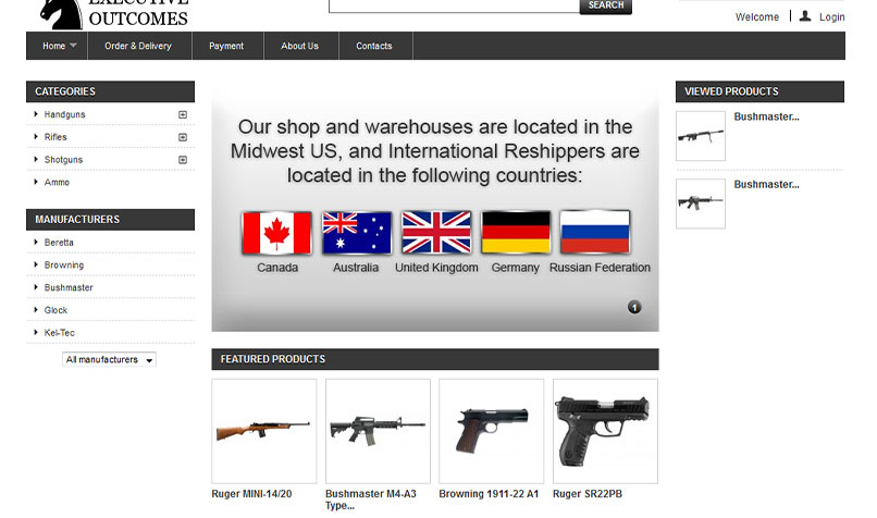 Guns for sale dark web