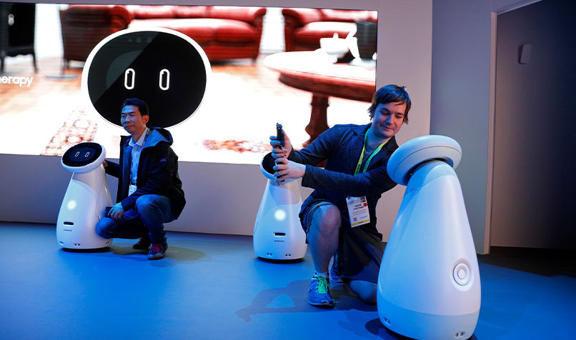 Bot Care robots CES International Las Vegas