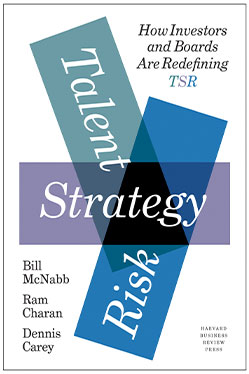 Talent, strategy, risk book cover