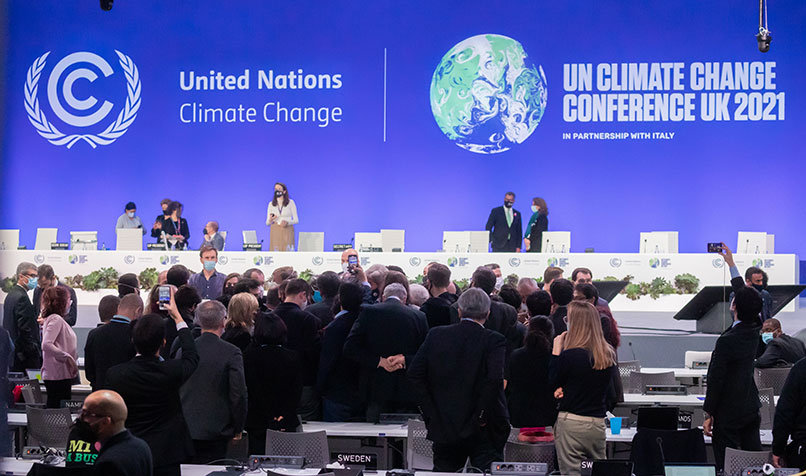 COP26 delegates negotiations