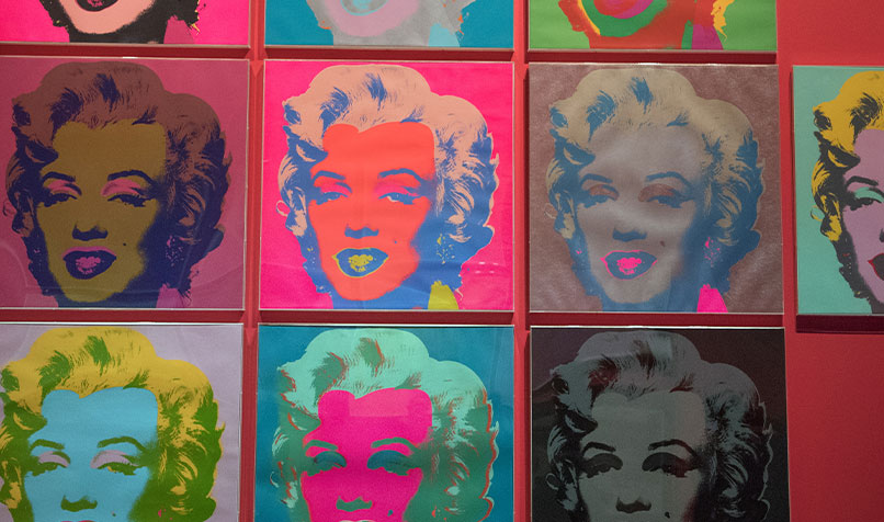 Marilyn monroe andy warhol artwork