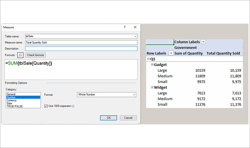 Excel screenshot