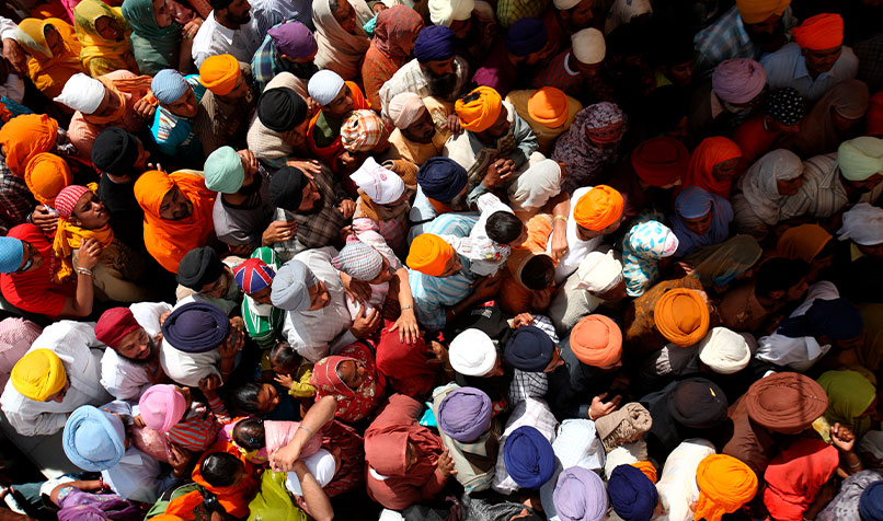 Crowds India