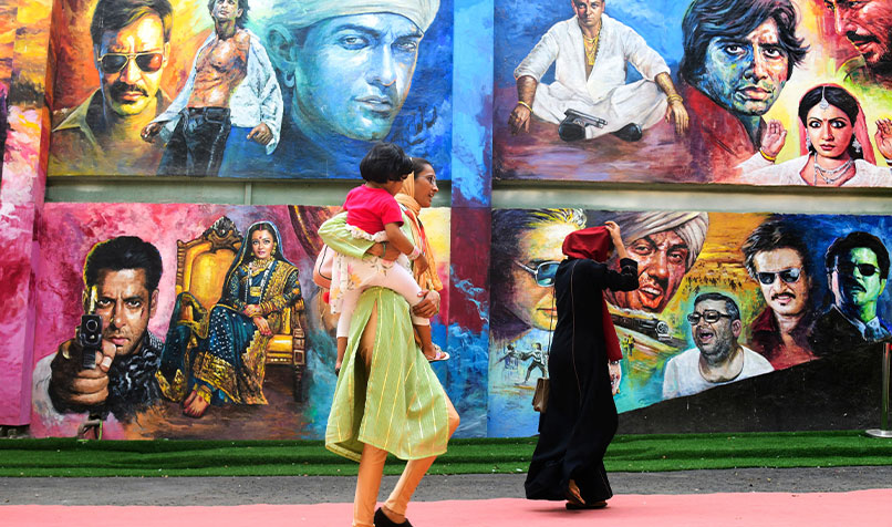 Murals bollywood mumbai