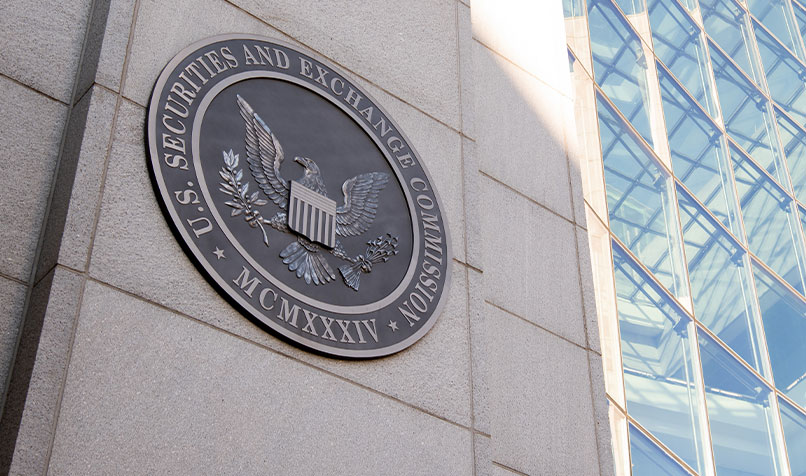 US Securities and exchange commission building